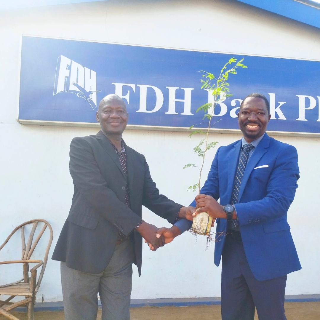 FDH Bank Nchalo Branch Donates 500 Tree Seedlings to FACE for Disaster Risk Management in Nsanje District